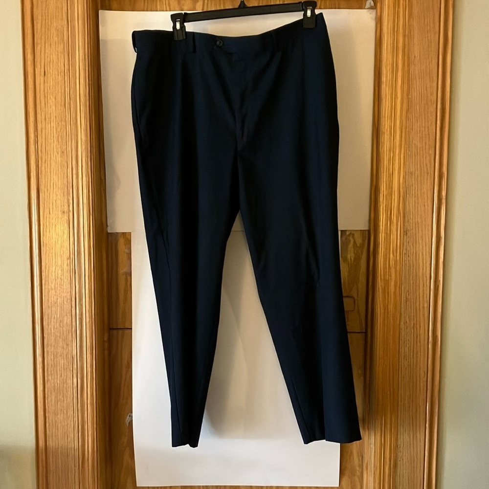 Savane Select Edition Men’s Dark Blue Dress Pants Sz 40/30 EUC